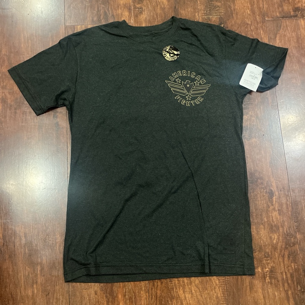 American Fighter Charcoal Tee for Men